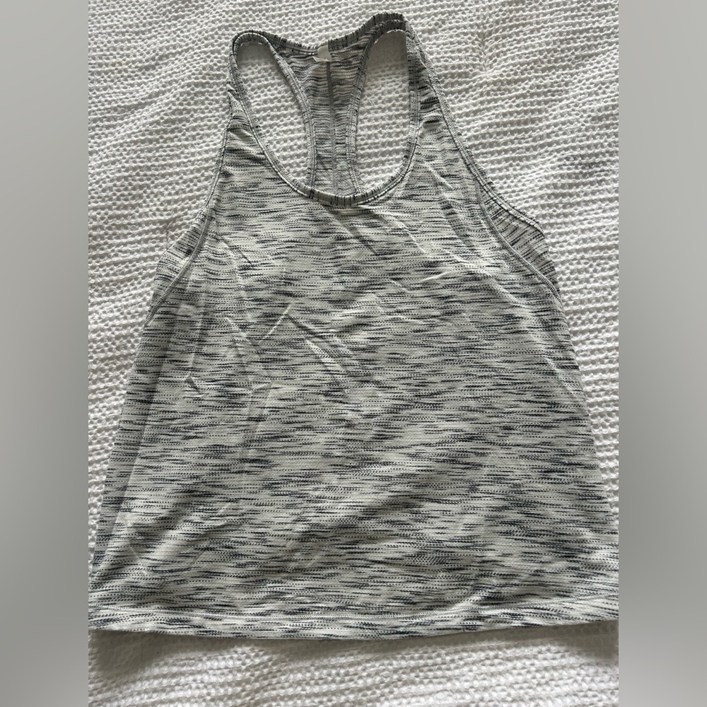 Lululemon Athletica Gray Sleeveless Tank Top